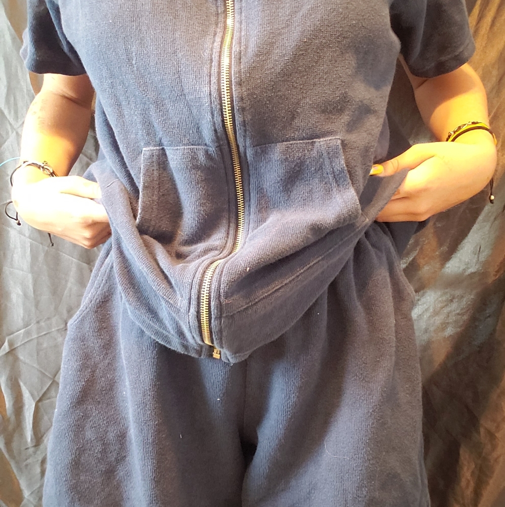 Dark Blue Athleisure/PJ set
